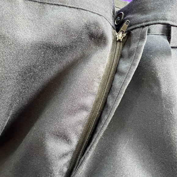 📌Dark Blue Dress Pants B&T European Tailoring Handmade with High Quality Fabric - Picture 13 of 16